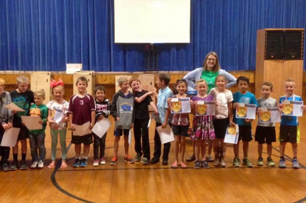 proud class in gym